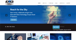 Desktop Screenshot of directtechnologygroup.com
